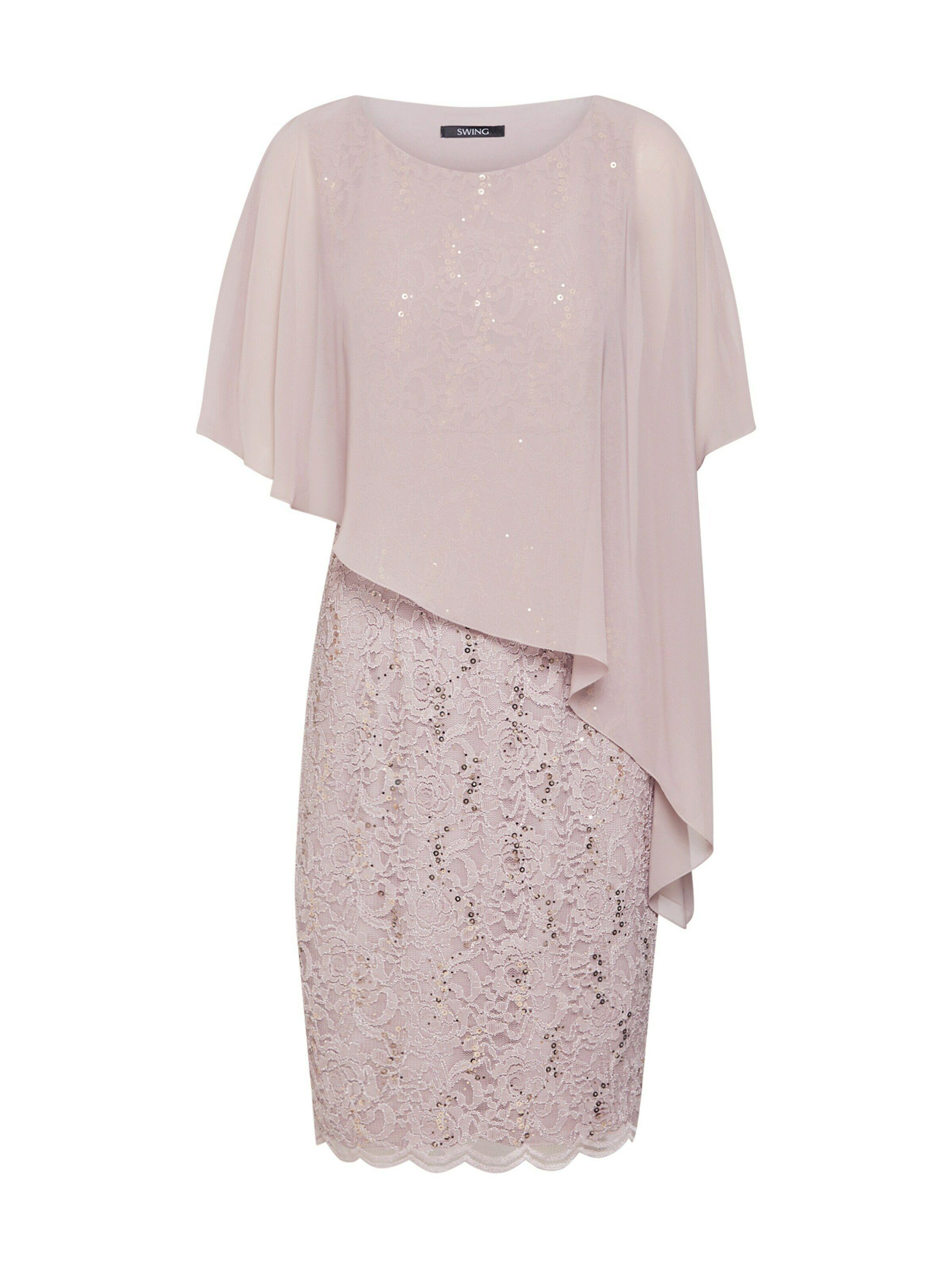 SWING Spitzenkleid (1-tlg) Spitze
