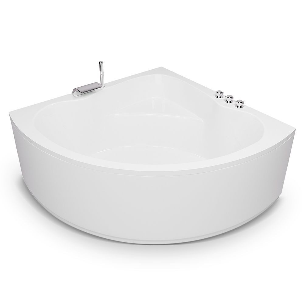 AQUADE Badewanne Acryl Eckbadewanne Koblenz, inkl. Wannenfüße, Schürze und günstig online kaufen