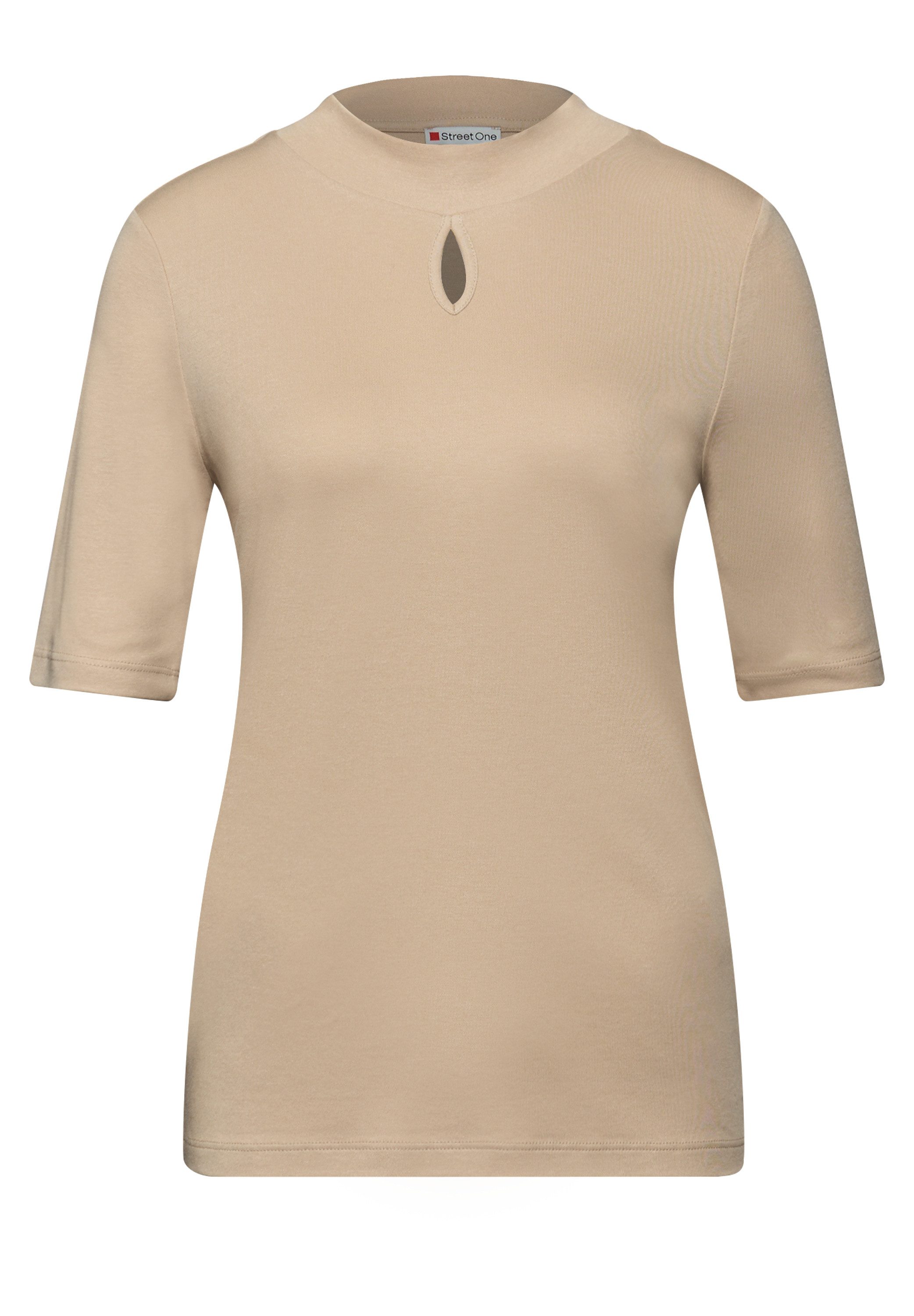 STREET ONE T-Shirt im soften Baumwoll-Mix