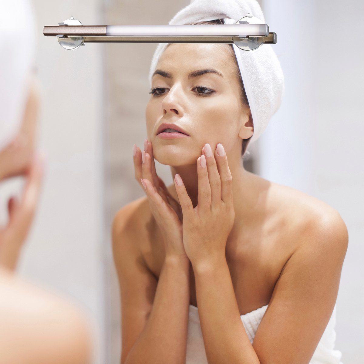 MeLiTec LED Spiegelleuchte WD10-2 Akku günstig online kaufen