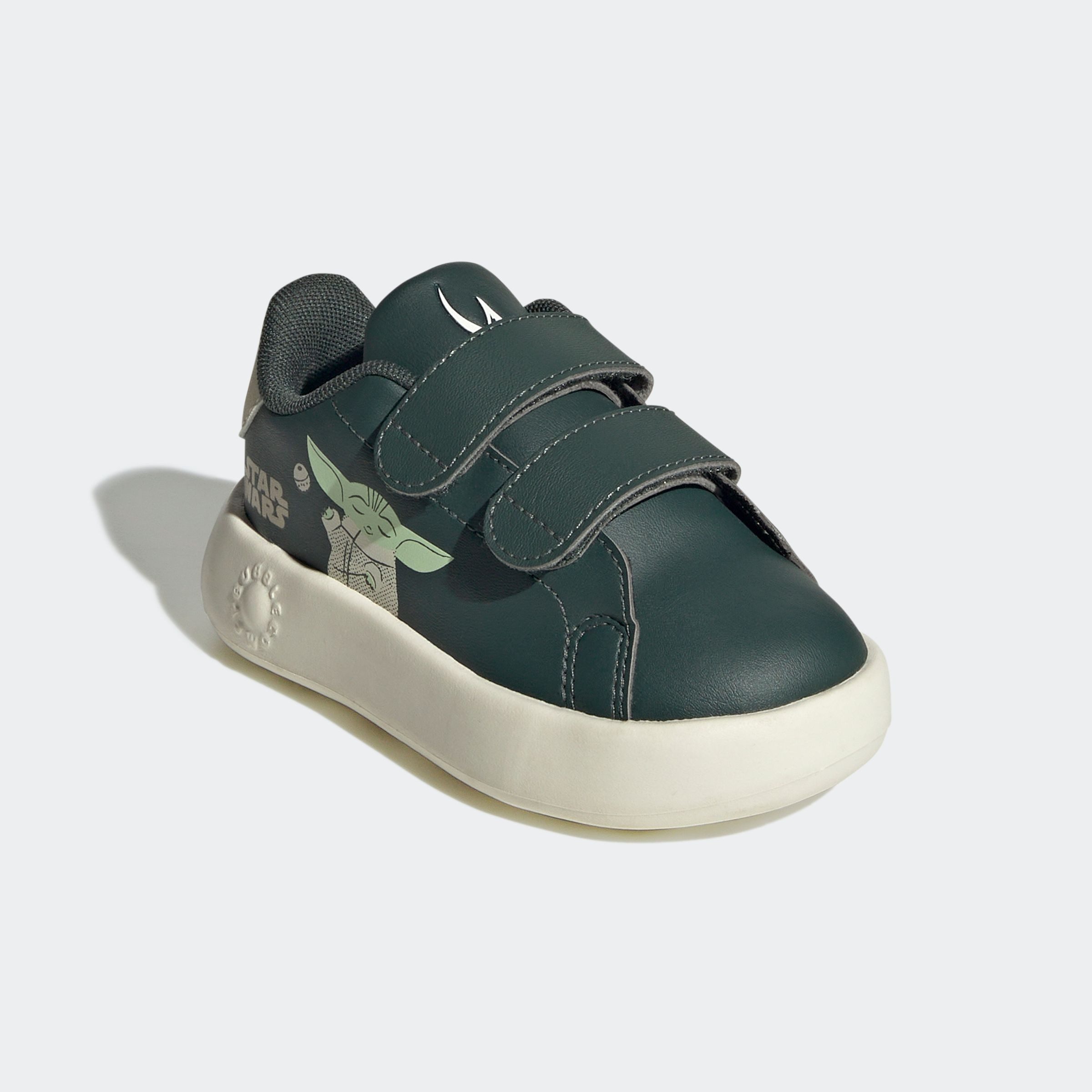adidas Sportswear ADVANTAGE MANDALORIAN CF I Klettschuh Design auf den Spuren des adidas Stan Smith, für Kinder