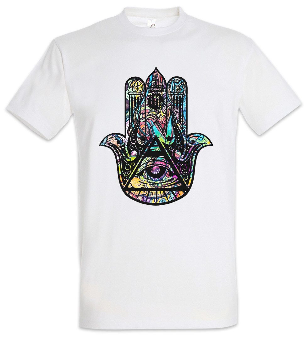 Urban Backwoods Print-Shirt Illuminati Hand Hamsa günstig online kaufen