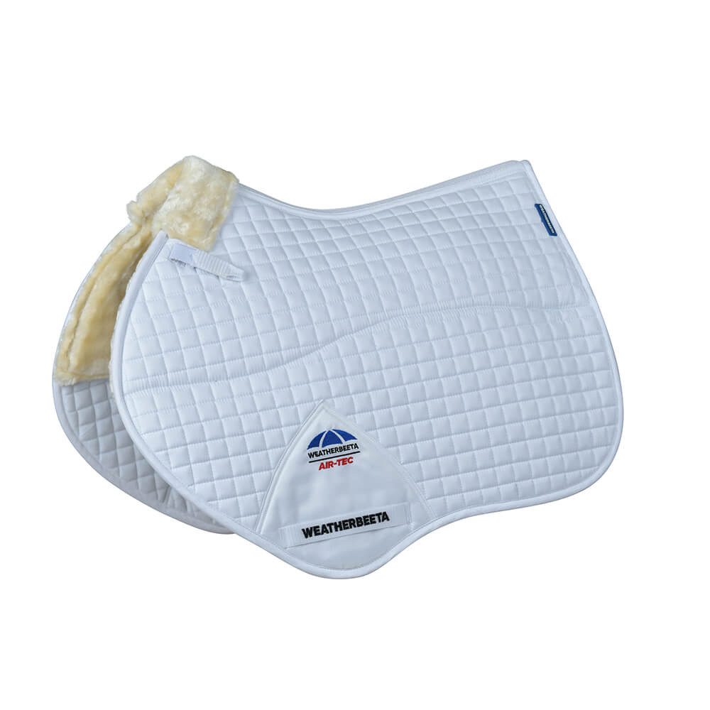 Schabracke Weatherbeeta Prime Air-Tec Comfy Fleece Jump Shaped Saddle Pad