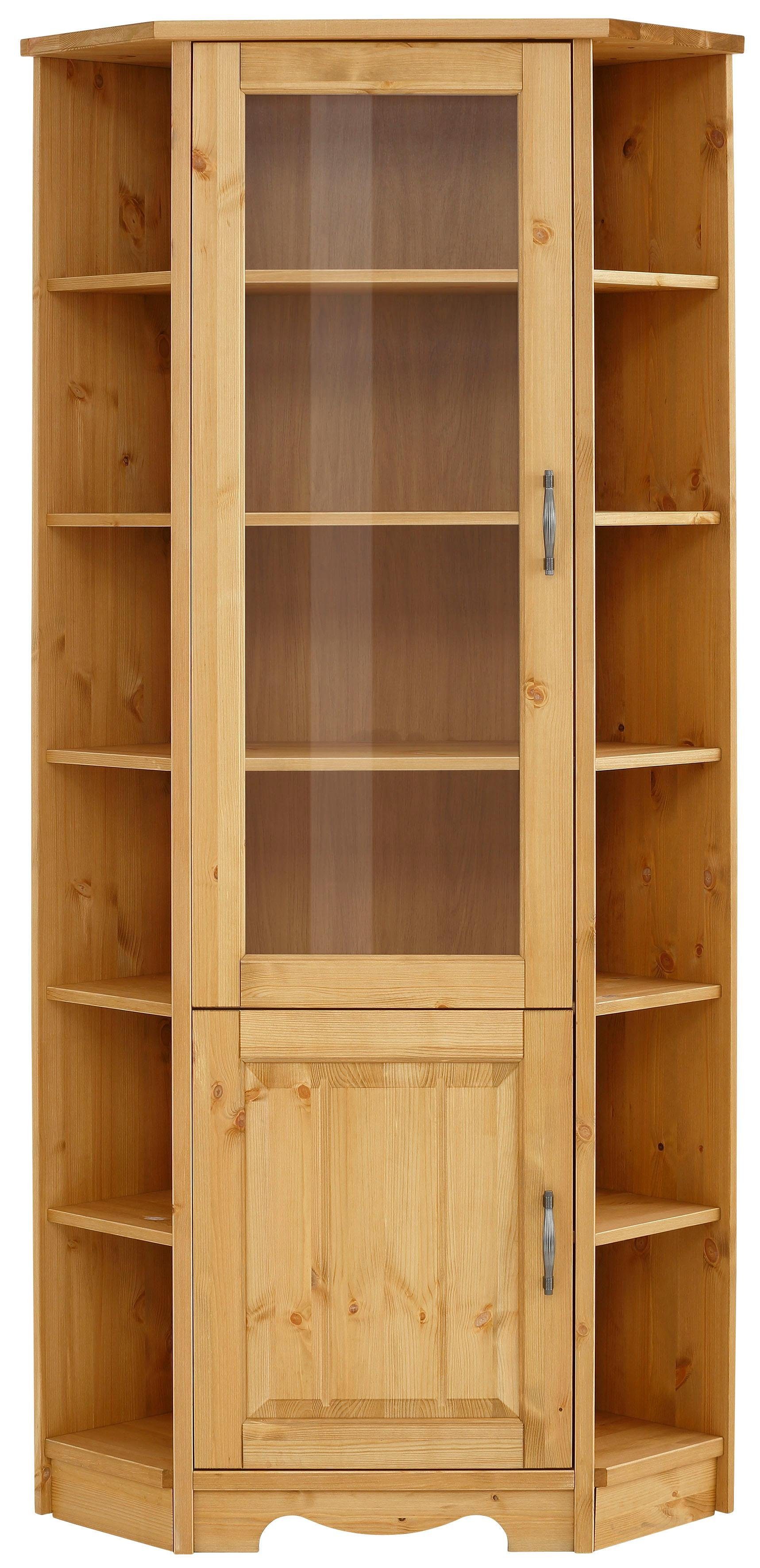 OTTO home Eckvitrine Trinidad Höhe 188 cm, FSC® zertifiziertes Massivholz – Bild 5 von 5