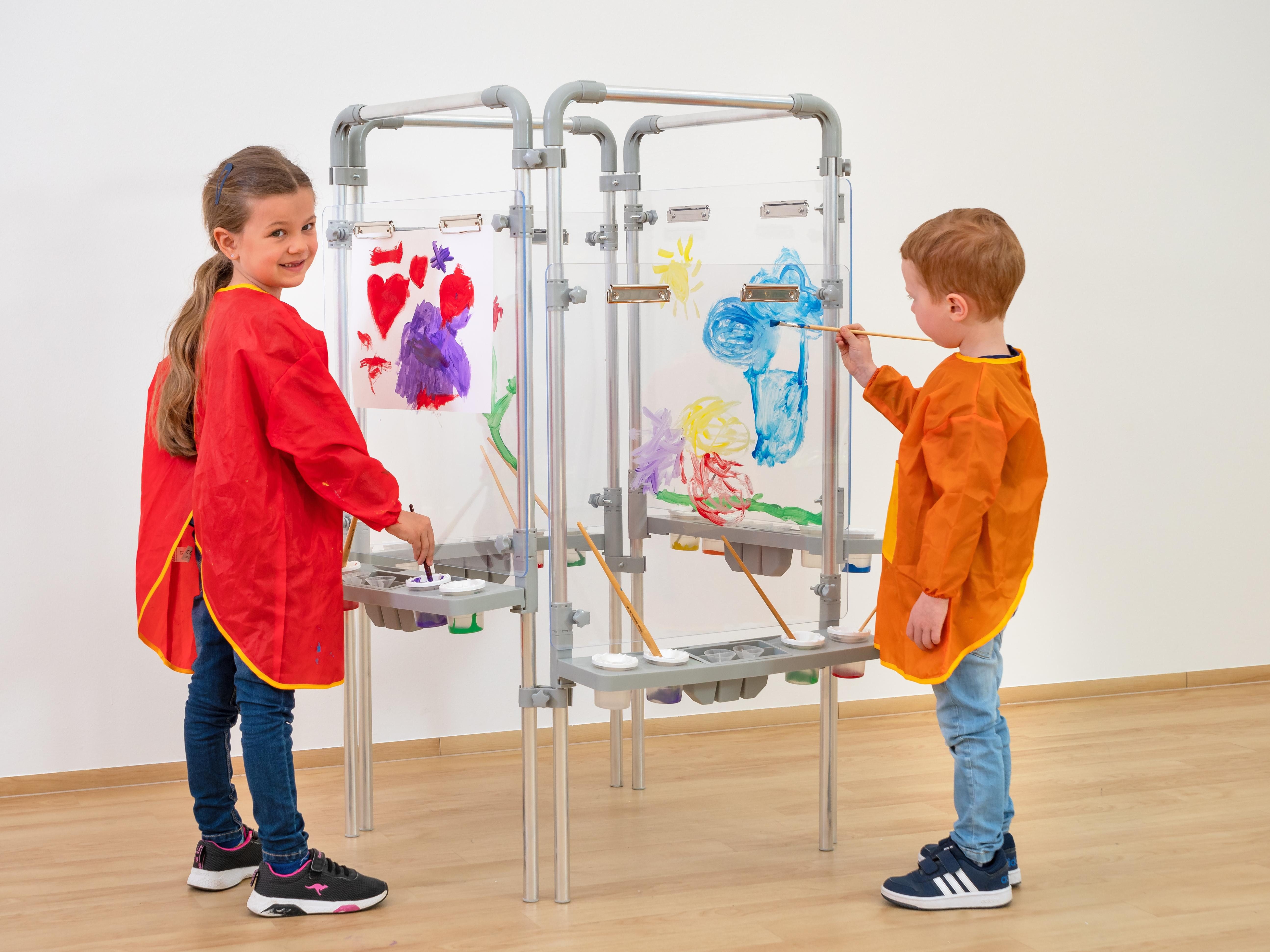 Betzold Kinderstaffelei Outdoor-Malwand