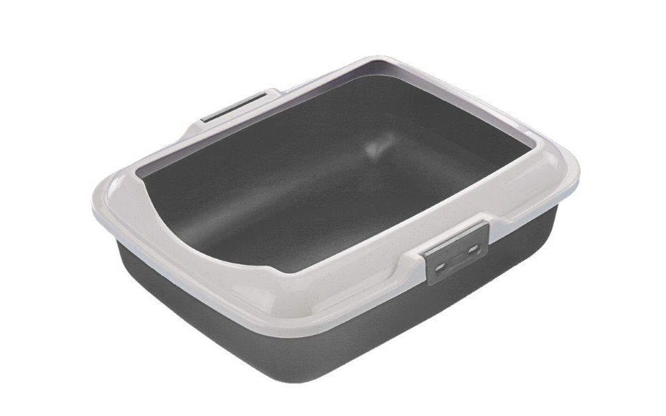 Nobby Katzentoilette Nobby Katzen Toilettenschale grau, 50 x 40 x 16 cm