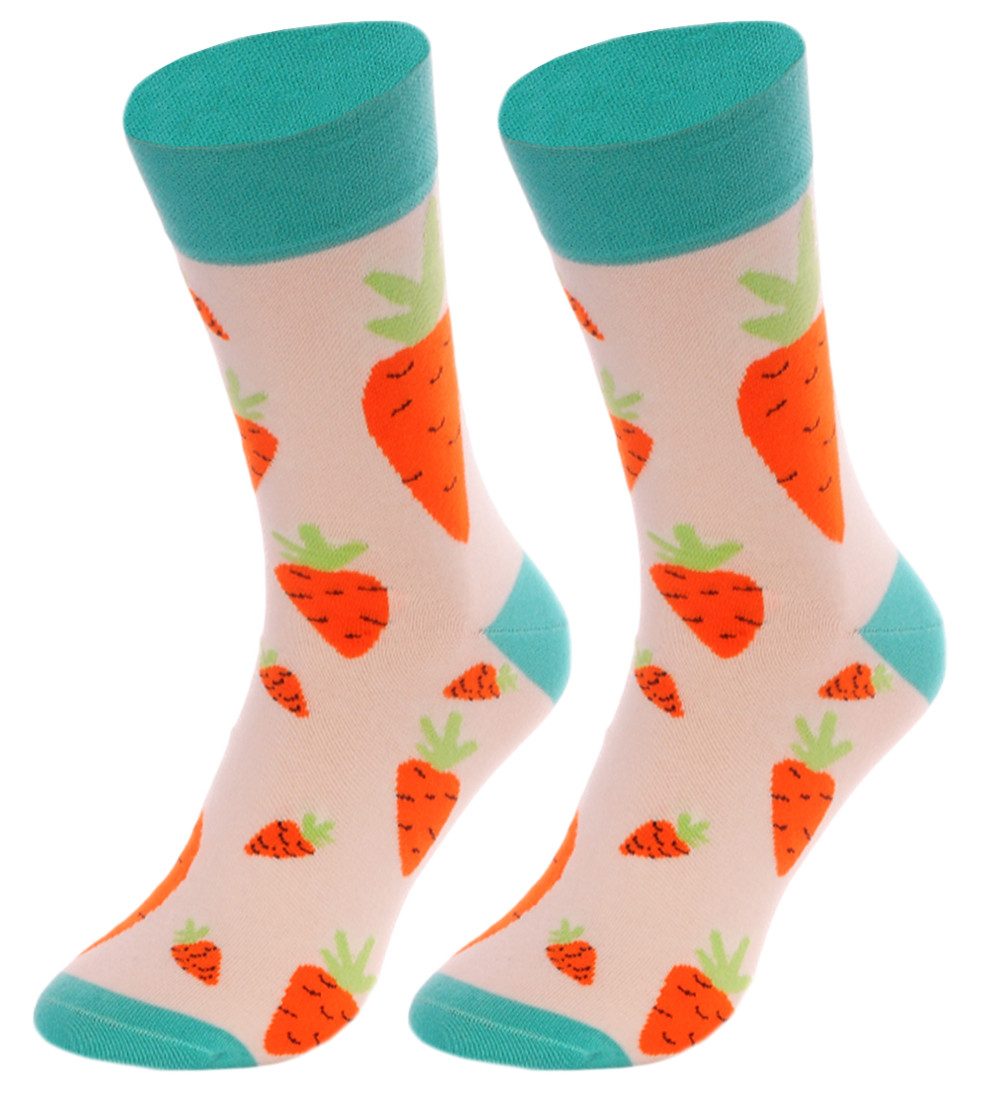 Freizeitsocken Socken 1 Paar Strümpfe lustige Socks für Damen Herren Kinder