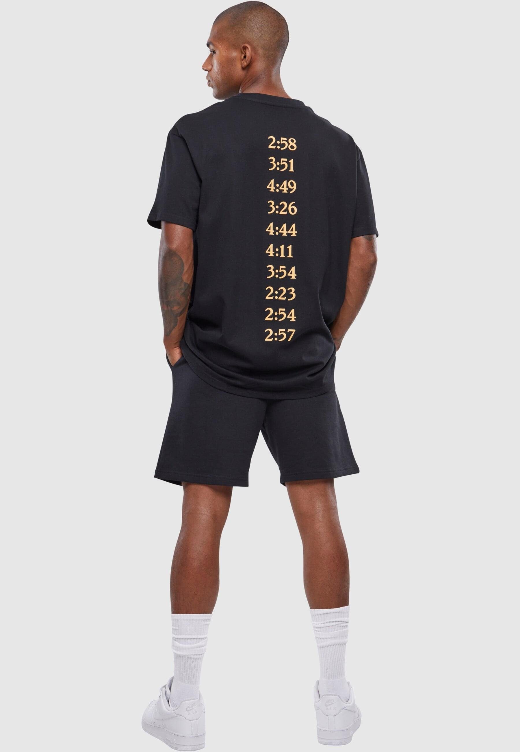 Tee Herren Mister by black 1:11 T-Shirt (1-tlg) Tee Upscale Oversize
