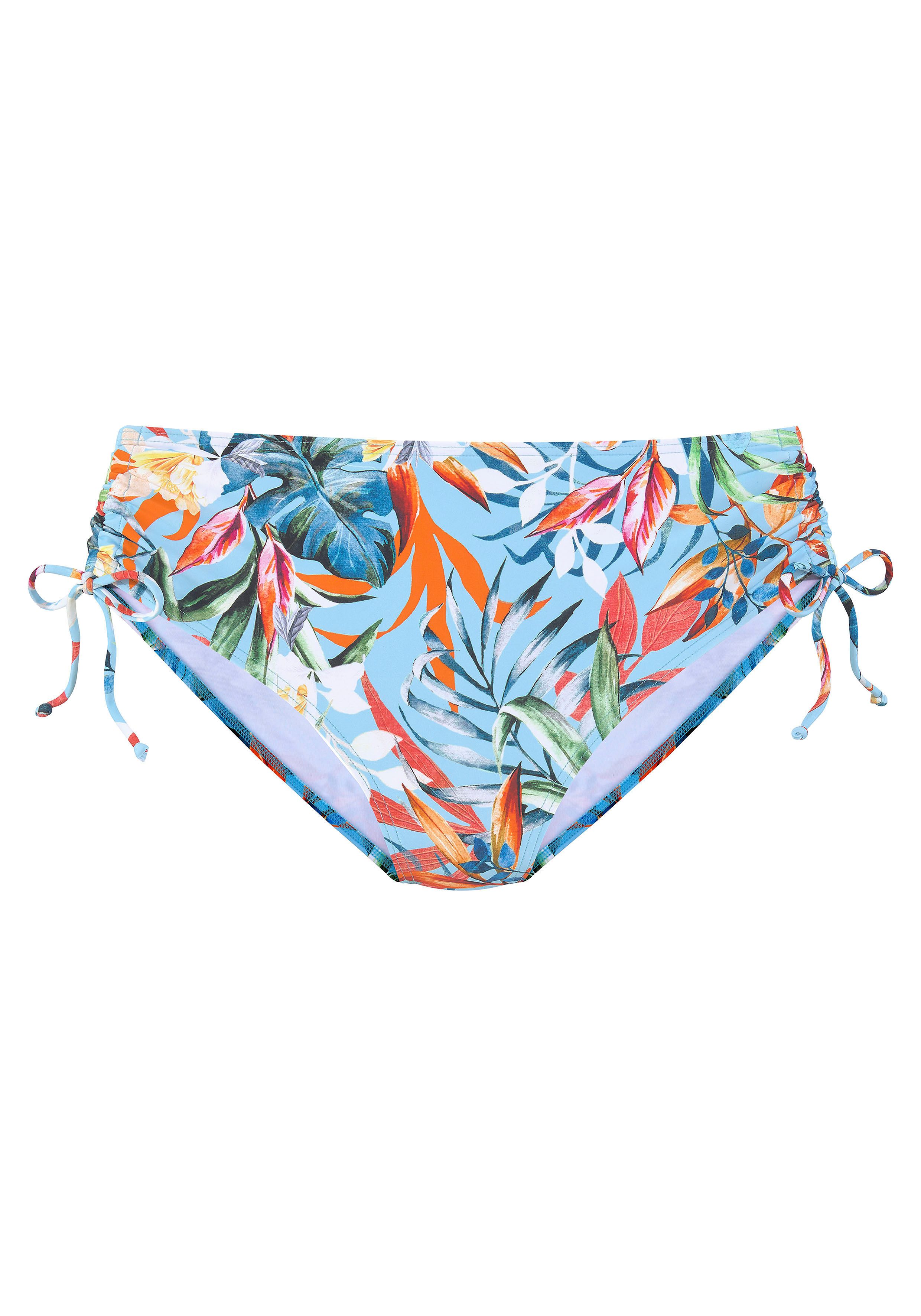 Venice Beach Bikini-Hose Caru mit Allover-Print günstig online kaufen