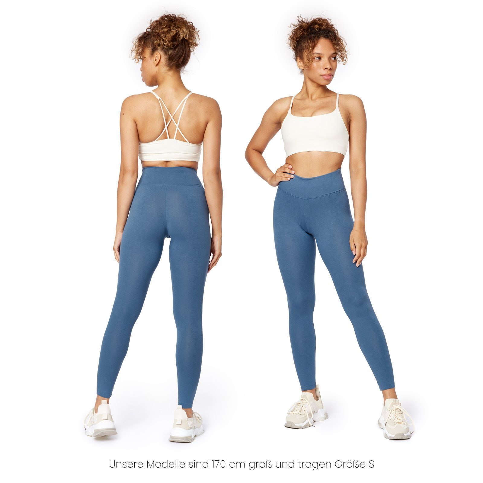 Bellivalini Highwaist Leggings Damen Lange Leggings günstig online kaufen