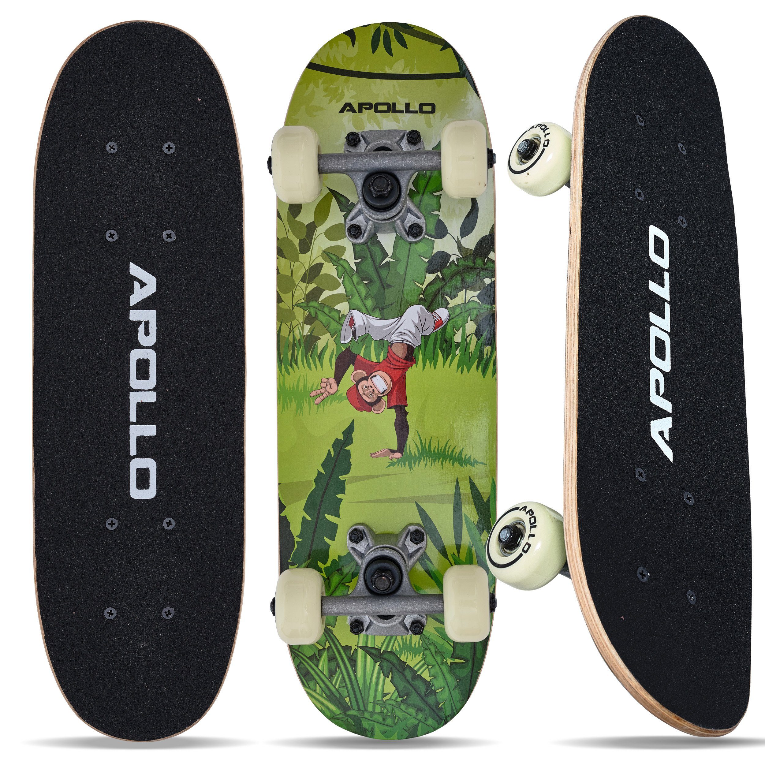 Kinder, Kinderskateboard Kinderskateboard Monkey Man Apollo Skateboard 20"