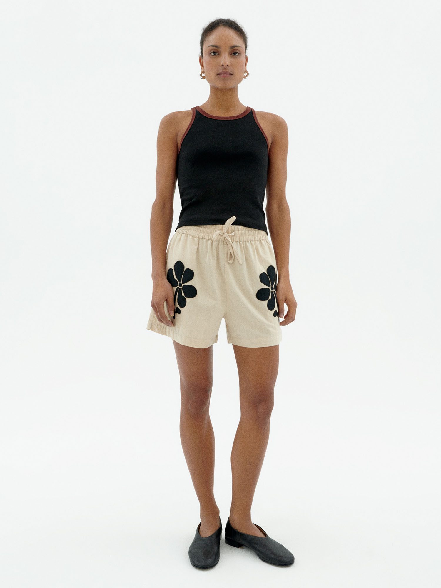 Thinking Mu Shorts Marygold Geranio Shorts