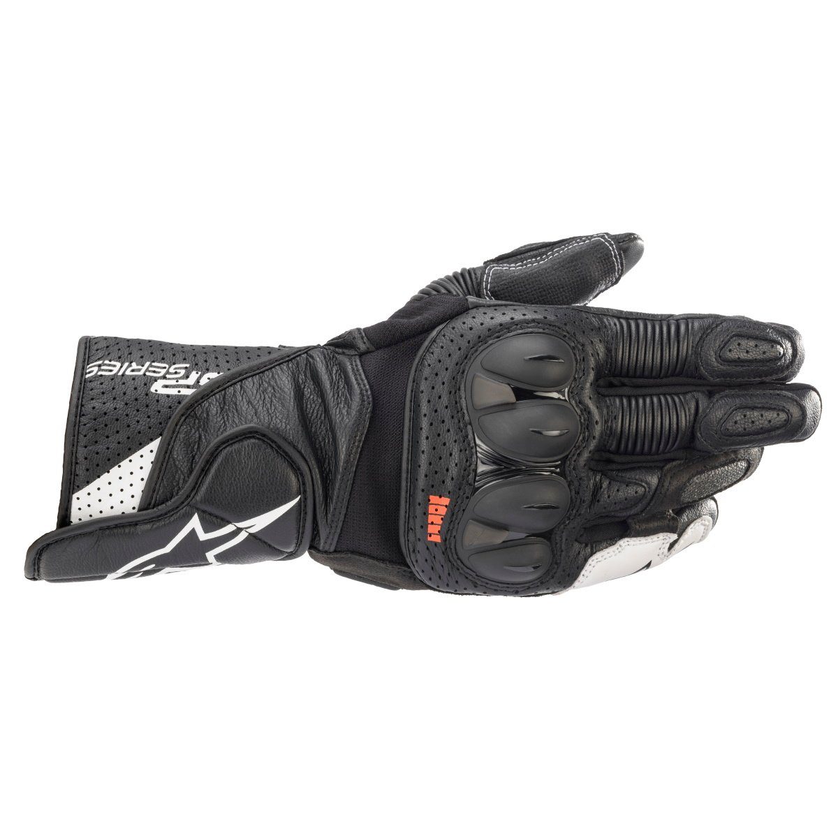 Motorradhandschuhe Alpinestars SP-2 V3 Handschuhe schwarz / weiß