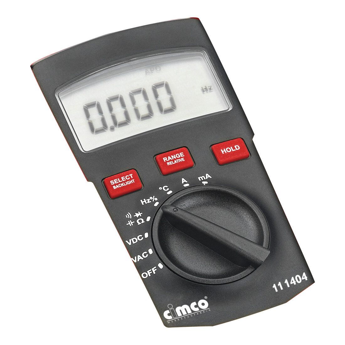Cimco Multimeter Cimco Multimeter, digital 111404