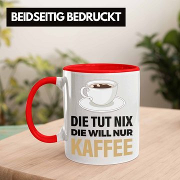 Trendation Tasse Trendation - Kaffeetrinker Geschenk Kaffee Grafik Spruch Geschenkidee Kollege Arbeit