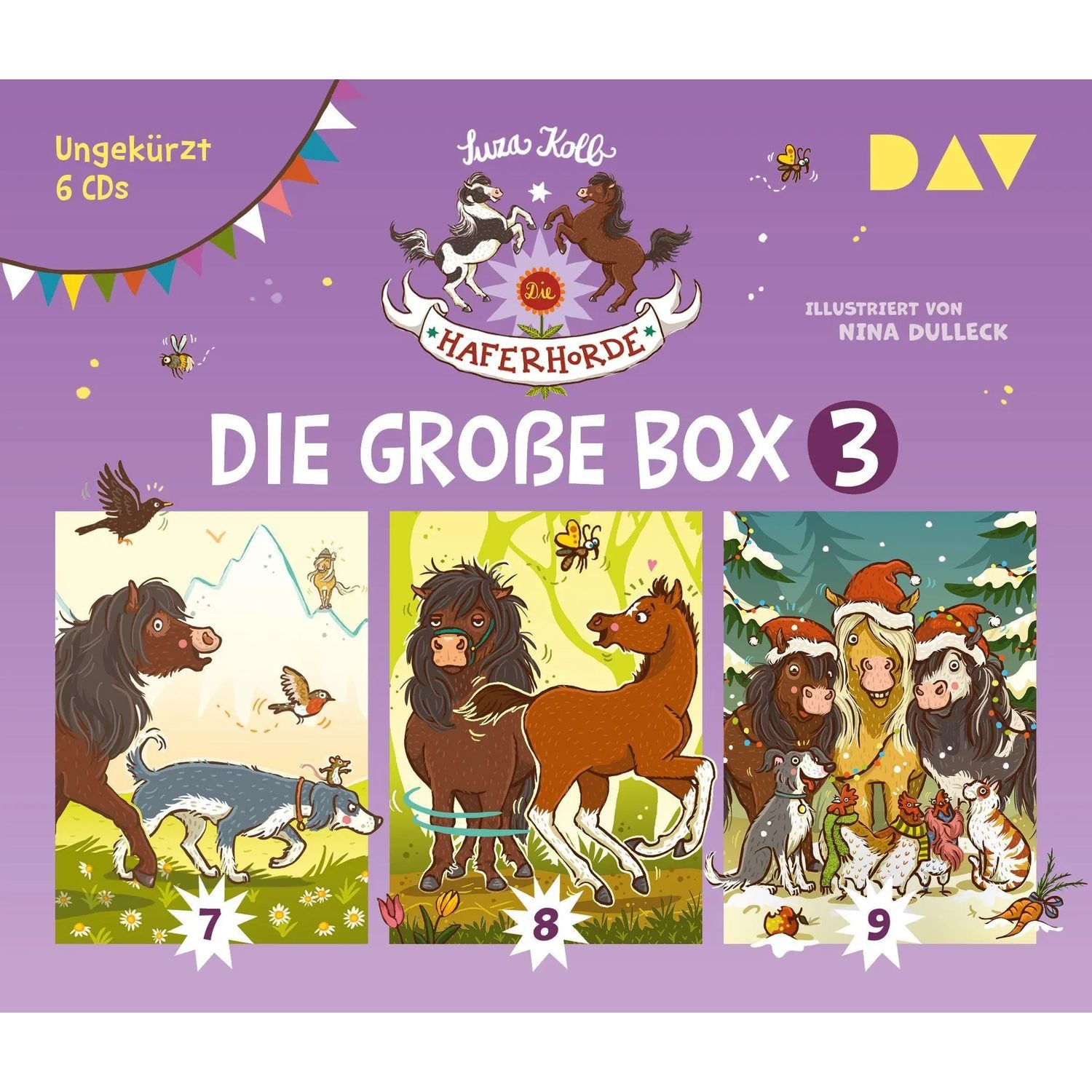 Hörspiel Die Haferhorde - Die große Box 3 (Teil 7-9)