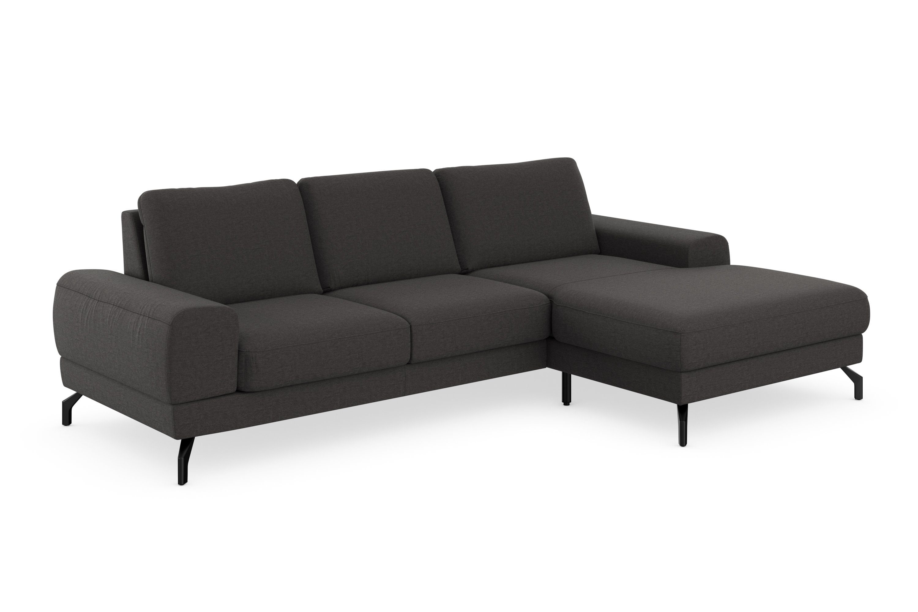 sit&more Ecksofa Cinturo, inklusive Sitztiefenverstellung cm 45 Federkern, Sitzhöhe und