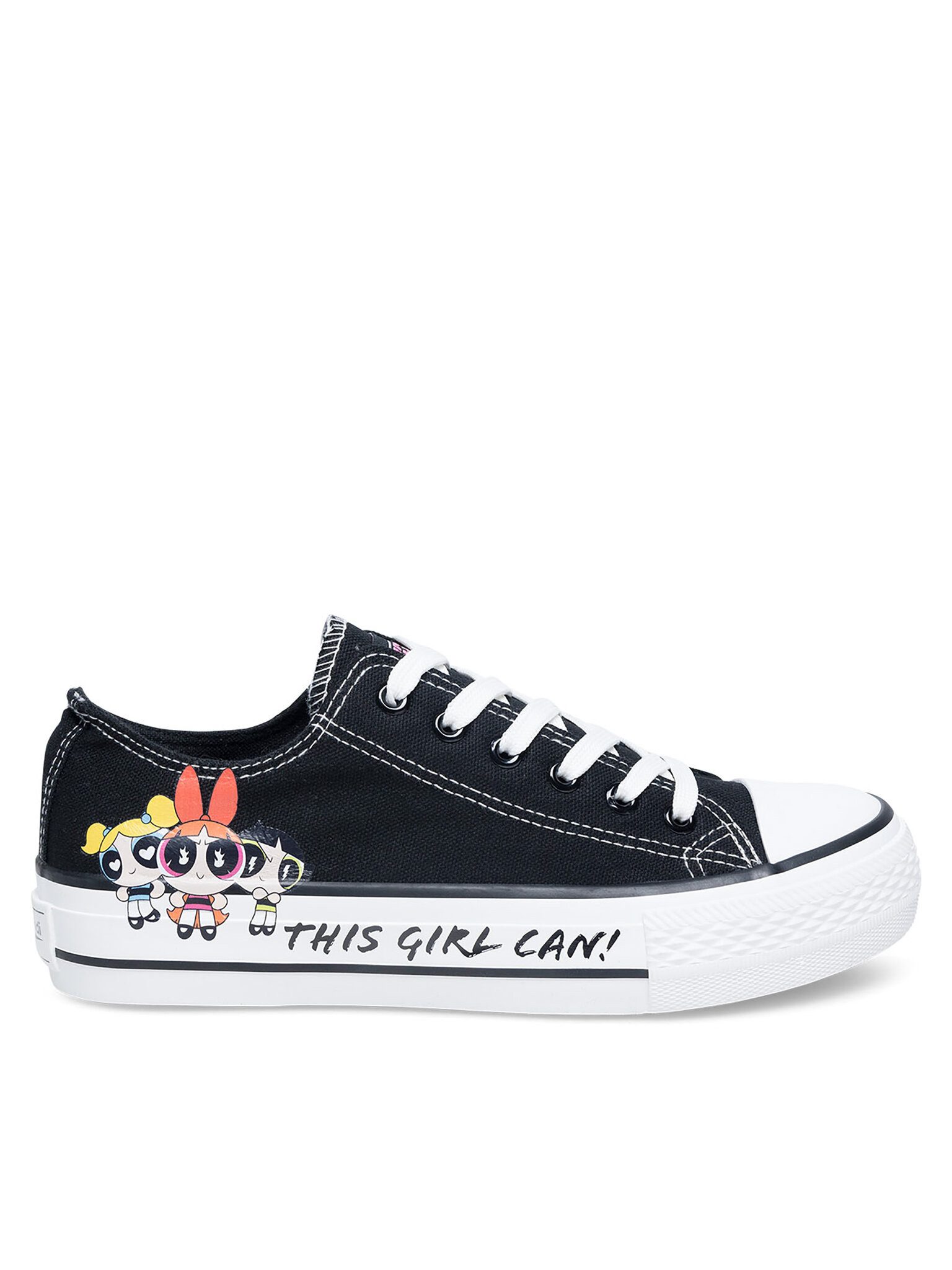 Sneakers aus Stoff SS24-154PPG Schwarz Sneaker
