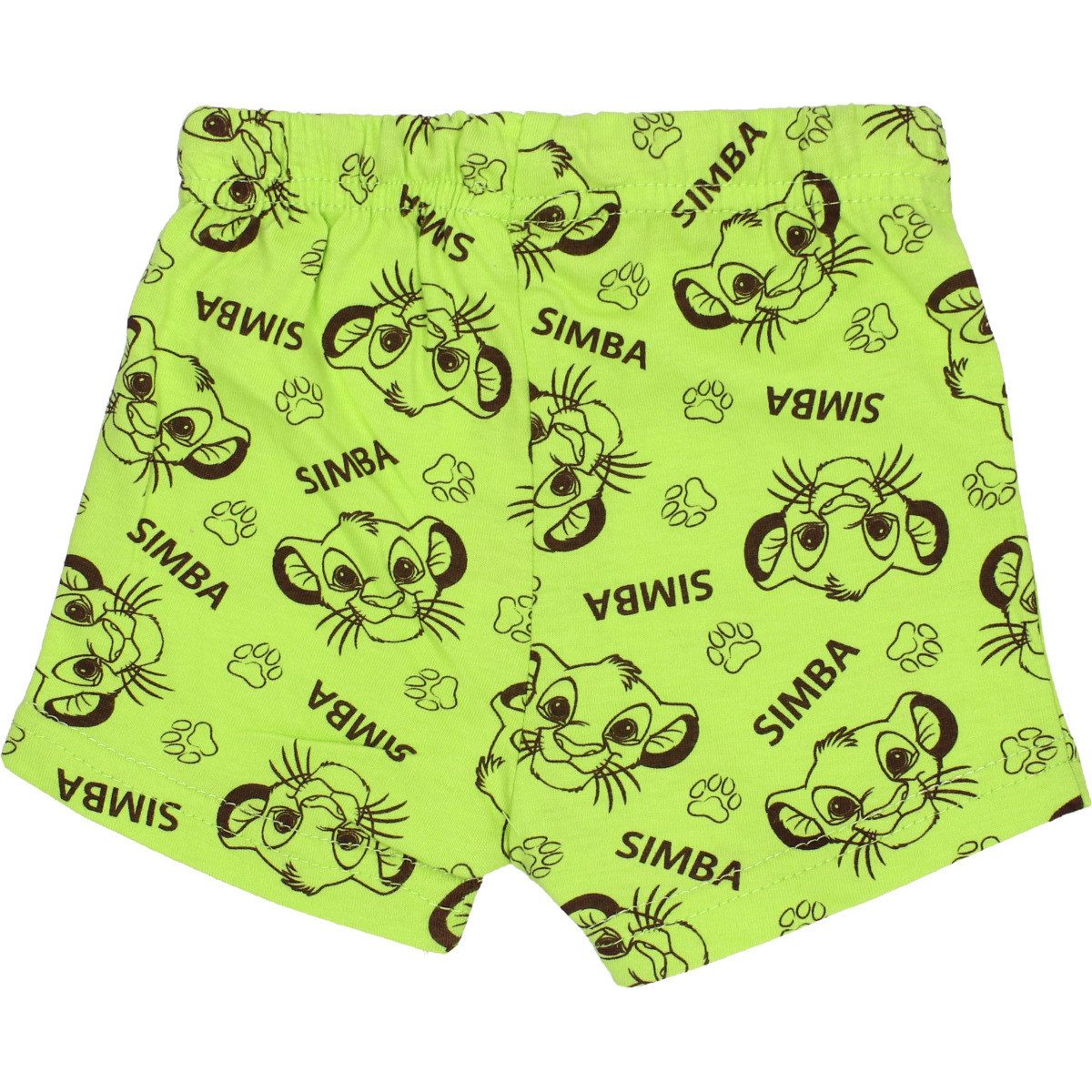 Disney Lion King T-Shirt & Shorts Unisex Kids (2-piece) Shirt, T-Shirt, Shorts, Short Pants Set Shirt Shorts