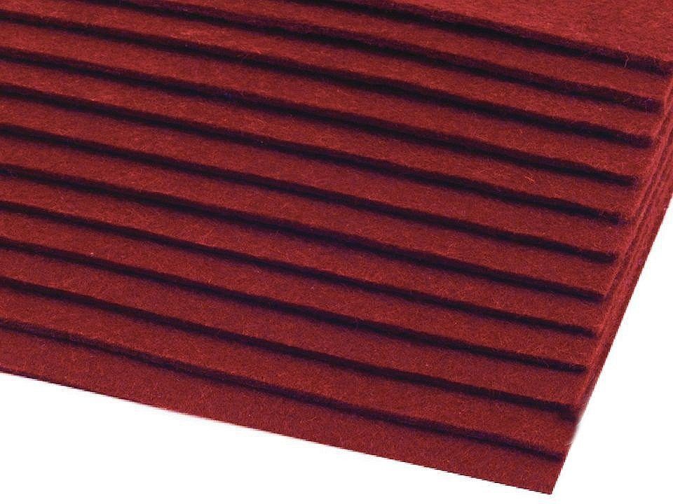 Schnoschi Bastelfilz 12 Filzplatten Bastelfilz Filz Farbmix 2-3 mm dick DIN A4 20x30 cm