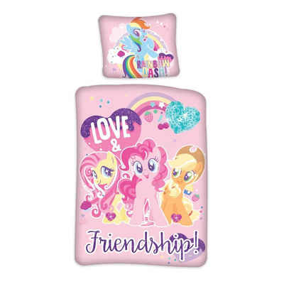 Babybettwäsche My Little Pony" Friendship!"Baby-Bettwäsche-Set 100x135 cm – Zauberhaf, My Little Pony