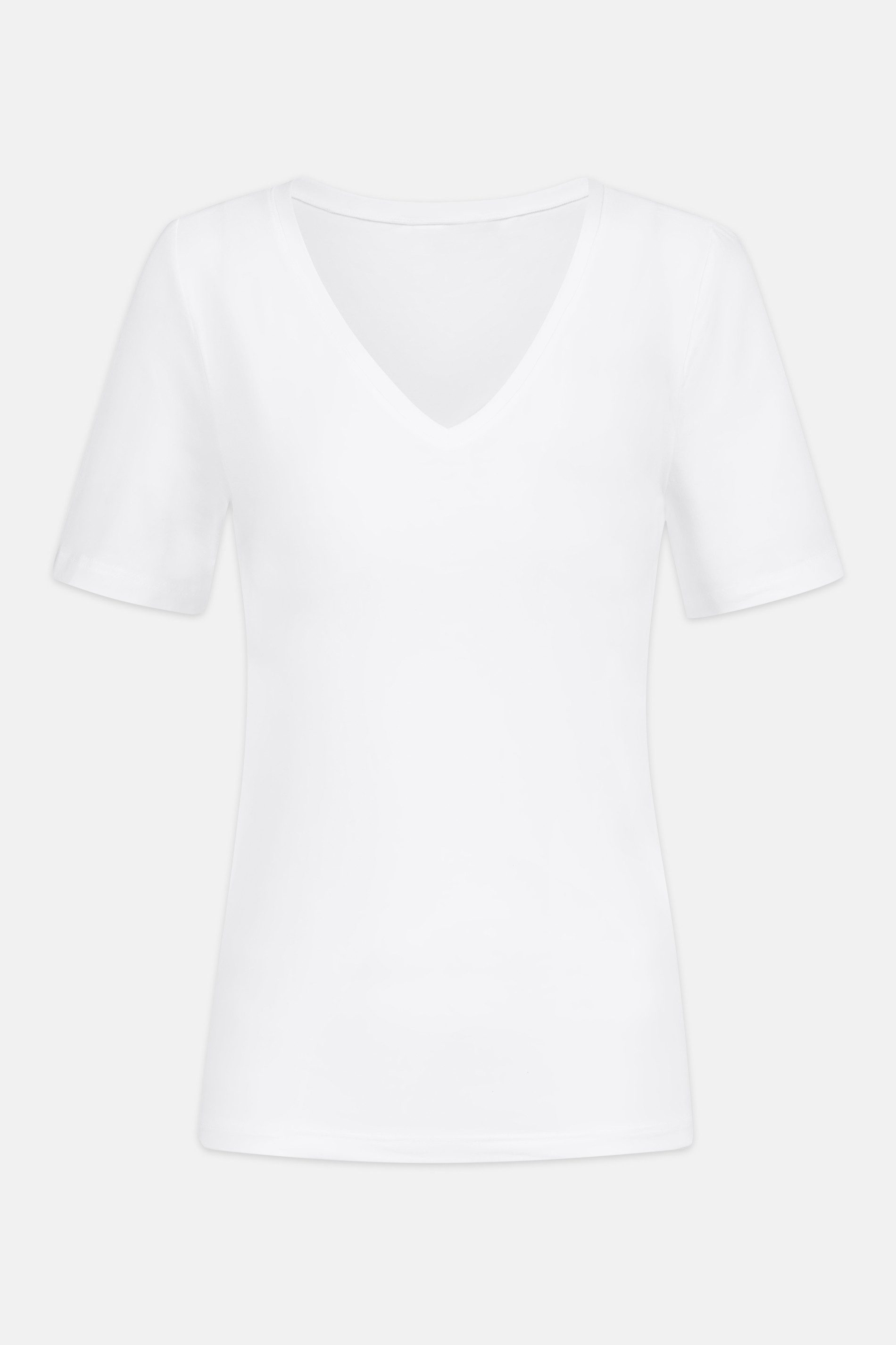 Mey V-Shirt Mey Damen Shirt Serie Superfine Organic Uni (1-tlg)