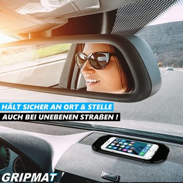 MAVURA Anti-Rutsch-Pad GRIPMAT Anti-Rutsch-Matte fürs Handy Auto Anti Rutsch Matte Antirutsch, (Halterung Haft Pad Smartphone Halter), Haftmatte fürs Armaturenbrett KFZ LKW [2er Set]