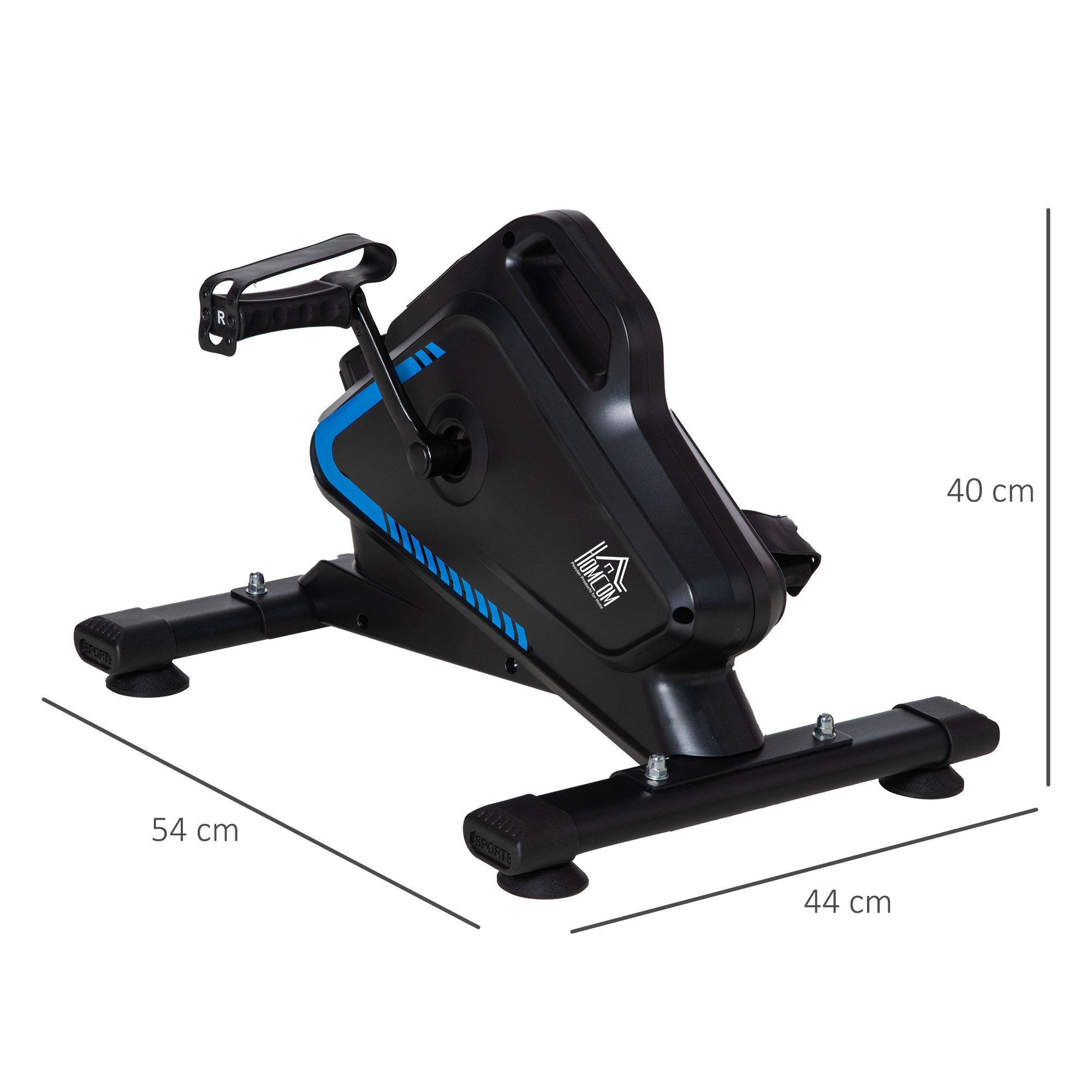 Fahrrad Mini Heimtrainer Heimtrainer, HOMCOM Heimtrainer