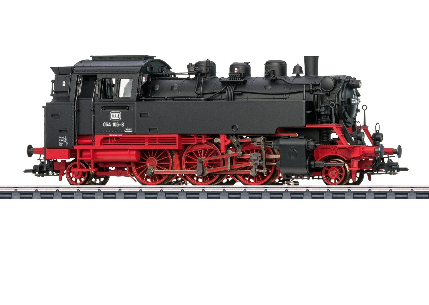 Dampflokomotive Märklin H0 39659 Dampflok Tenderlok BR 064 106-8 DB /mfx Sound Digital