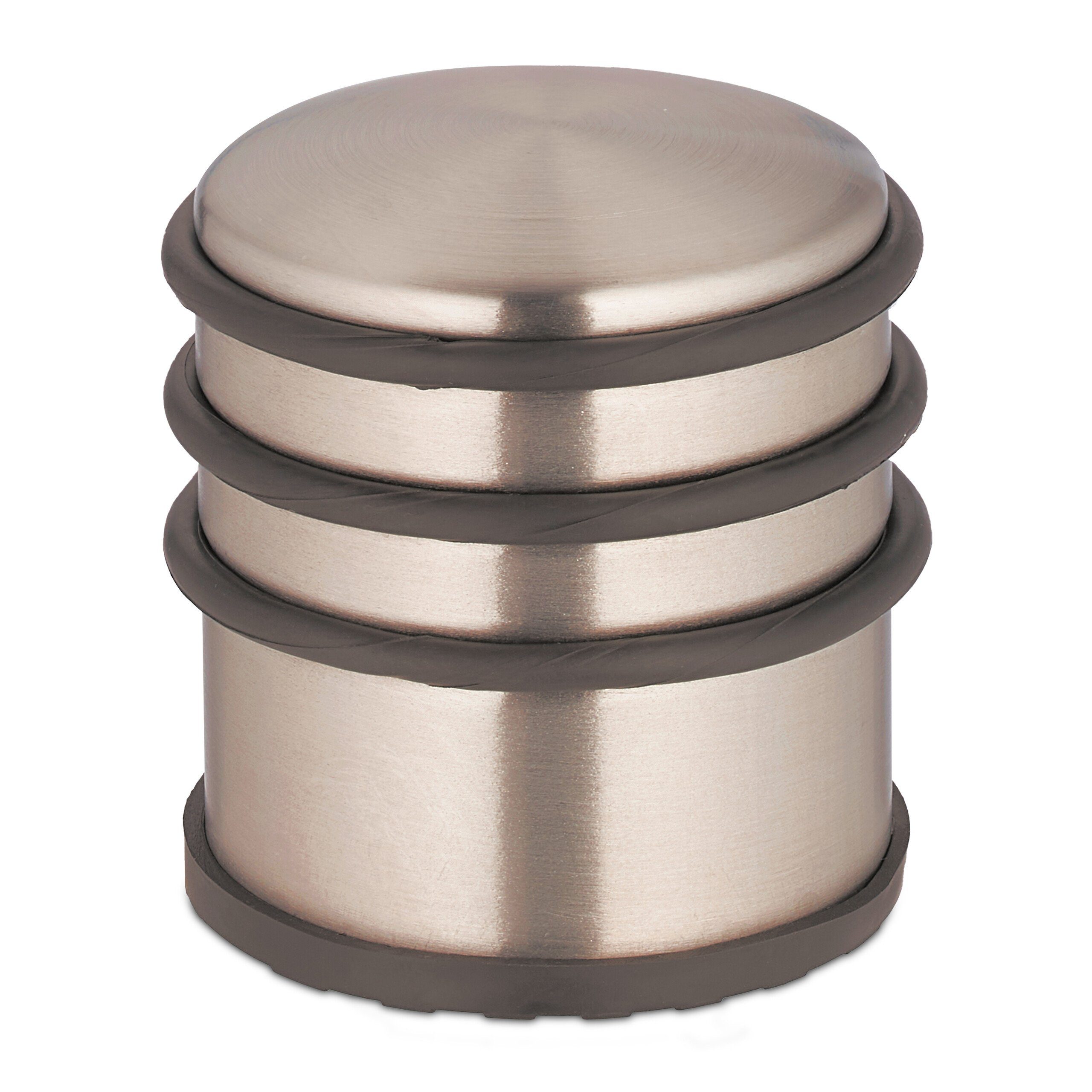 relaxdays Bodentürstopper Edelstahl Türstopper in Bronze | Bodentürstopper