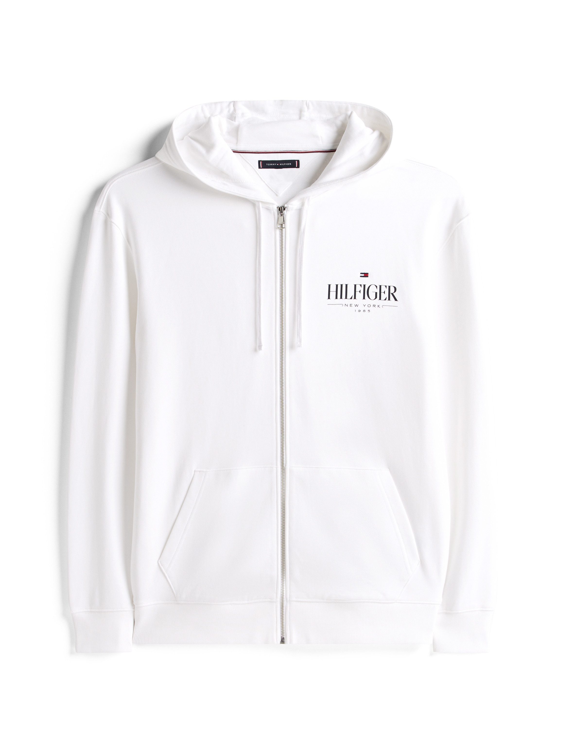 Tommy Hilfiger Big & Tall Kapuzensweatjacke BT-HILFIGER STACKED HOODED ZIP-B Große Größen