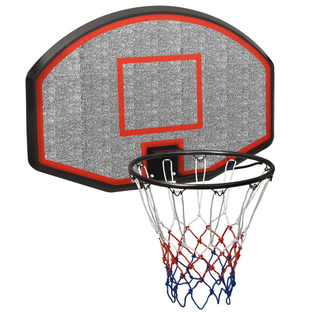 Basketballkorb Basketballkorb Schwarz 90x60x2 cm Polyethylen