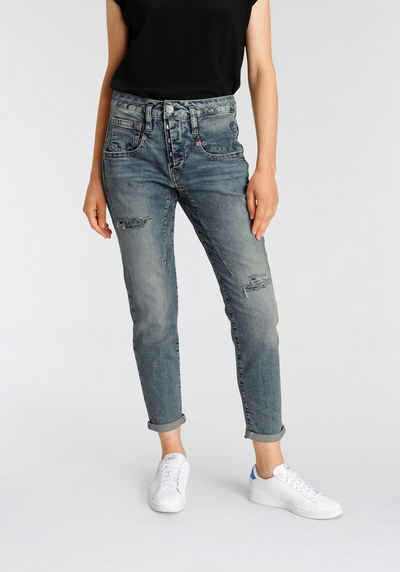 Herrlicher Ankle-Jeans »SHYRA CROPPED ORGANIC« im Boyfriend Style