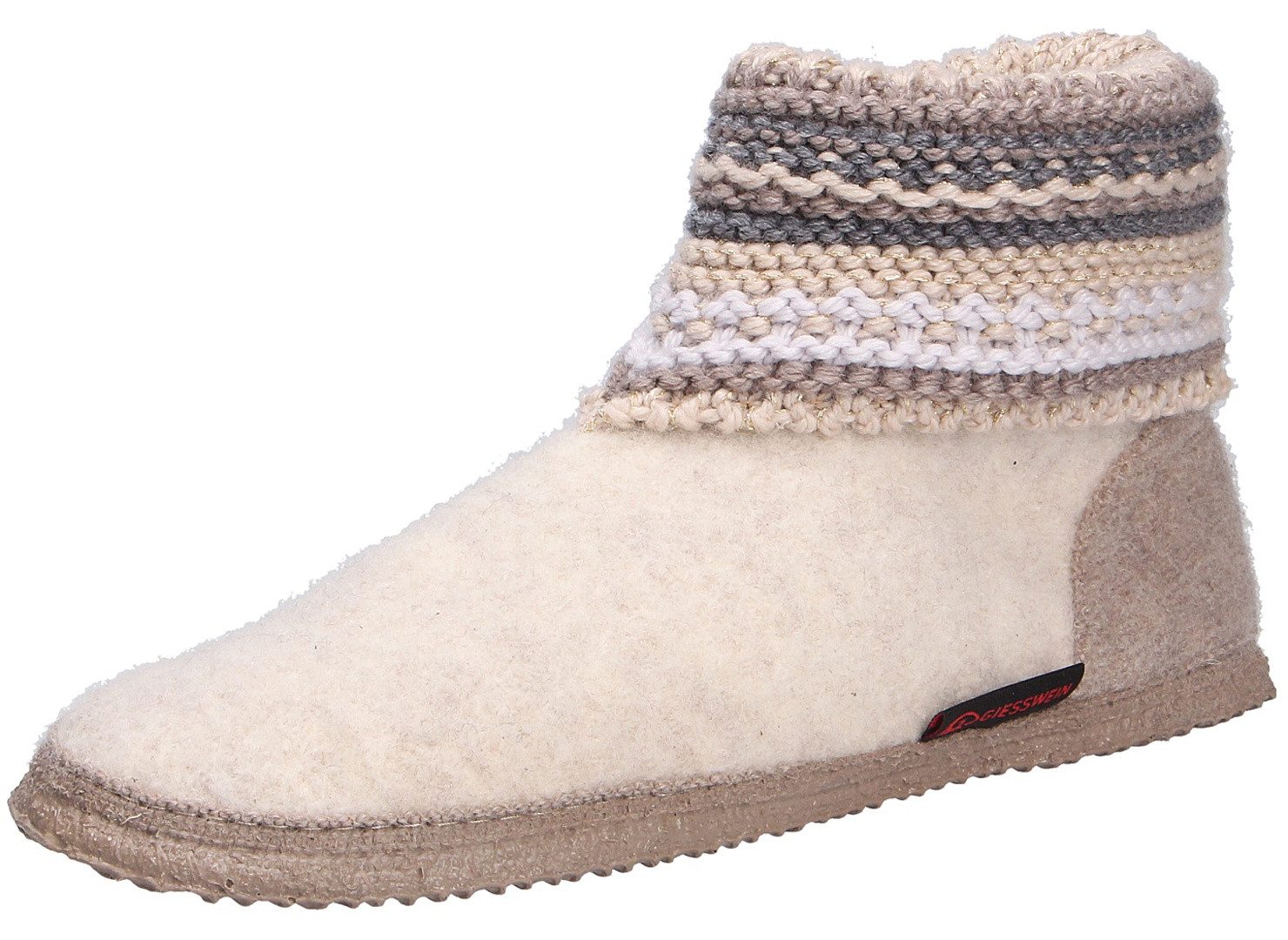 Giesswein Giesswein Damen Hüttenschuhe KIEL beige Größe Hausschuh