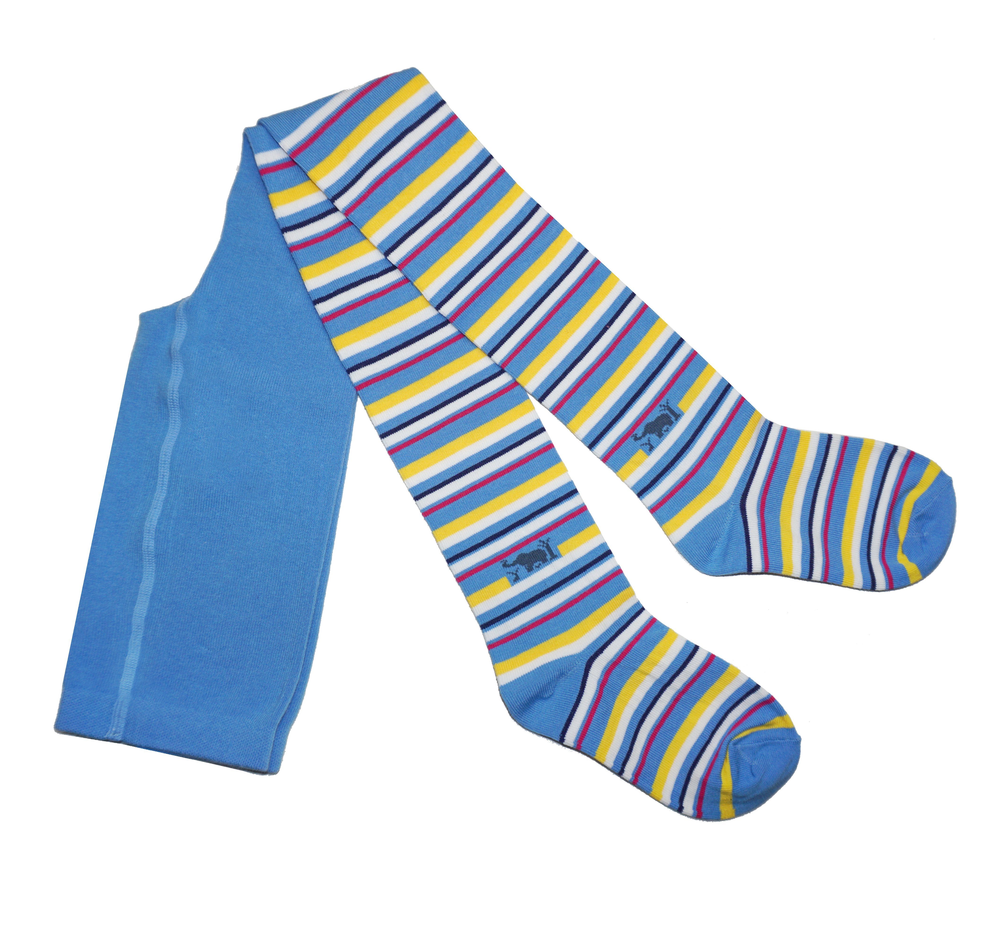 Strickstrumpfhose Kinderstrumpfhosen für Jungs >>Kleiner Elefant<< aus Baumwolle