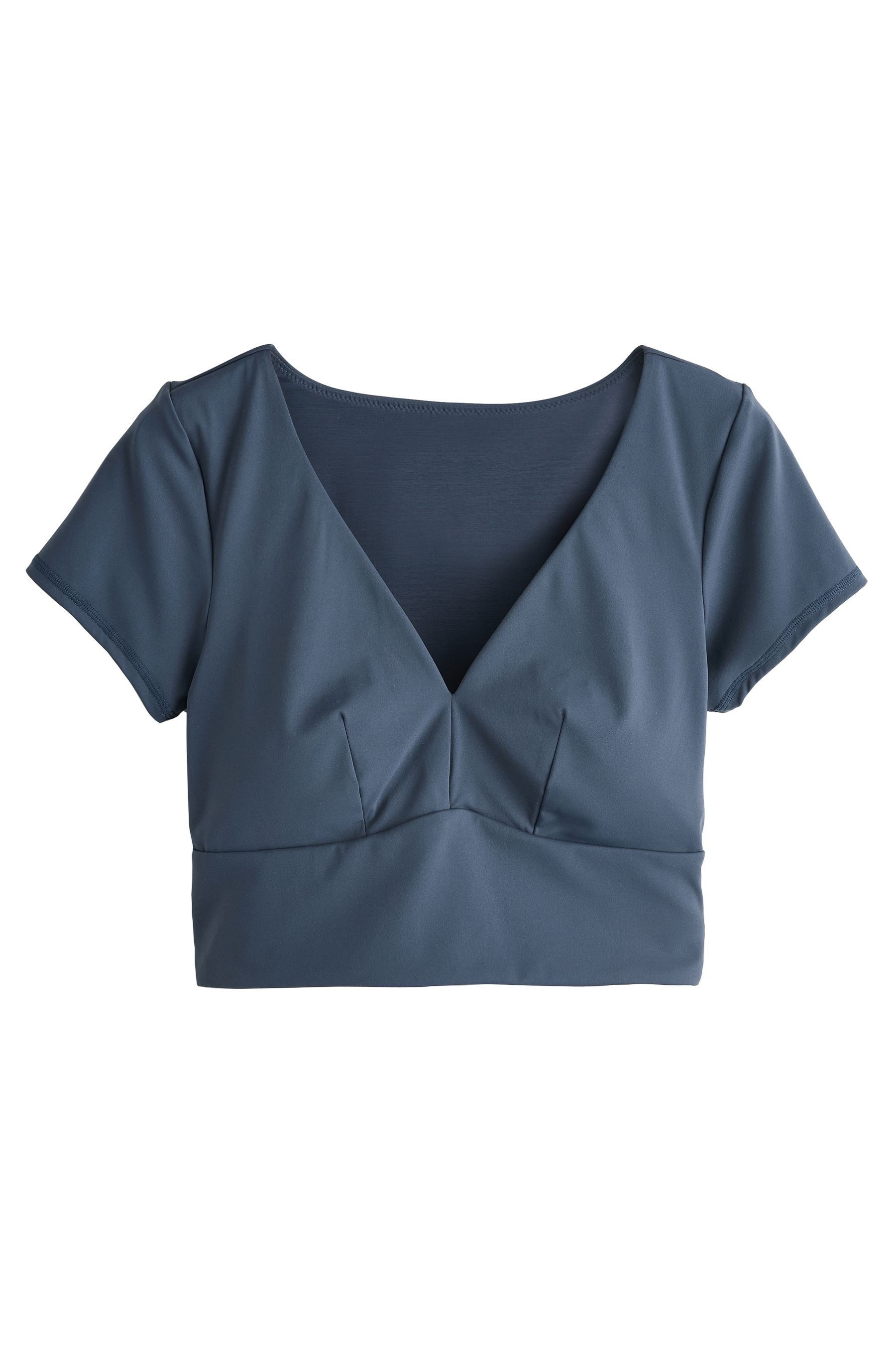 LIPSY Sporttop Lipsy Sportoberteil mit tiefem Ausschnitt (1-tlg)