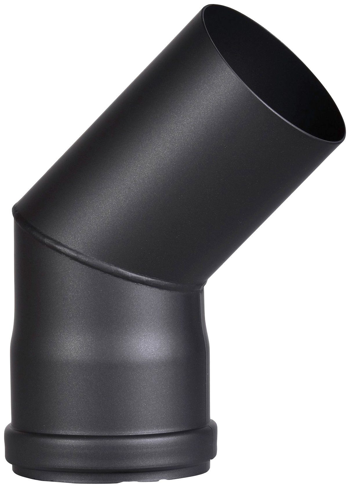 Firefix Ofenrohr, Bogen, 80 mm, 45 °, starr, ohne Tür