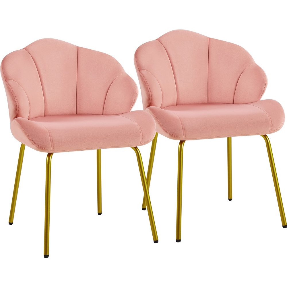 Yaheetech Esszimmerstuhl Loungesessel in Muschelform (2 St), Schreibtischst günstig online kaufen