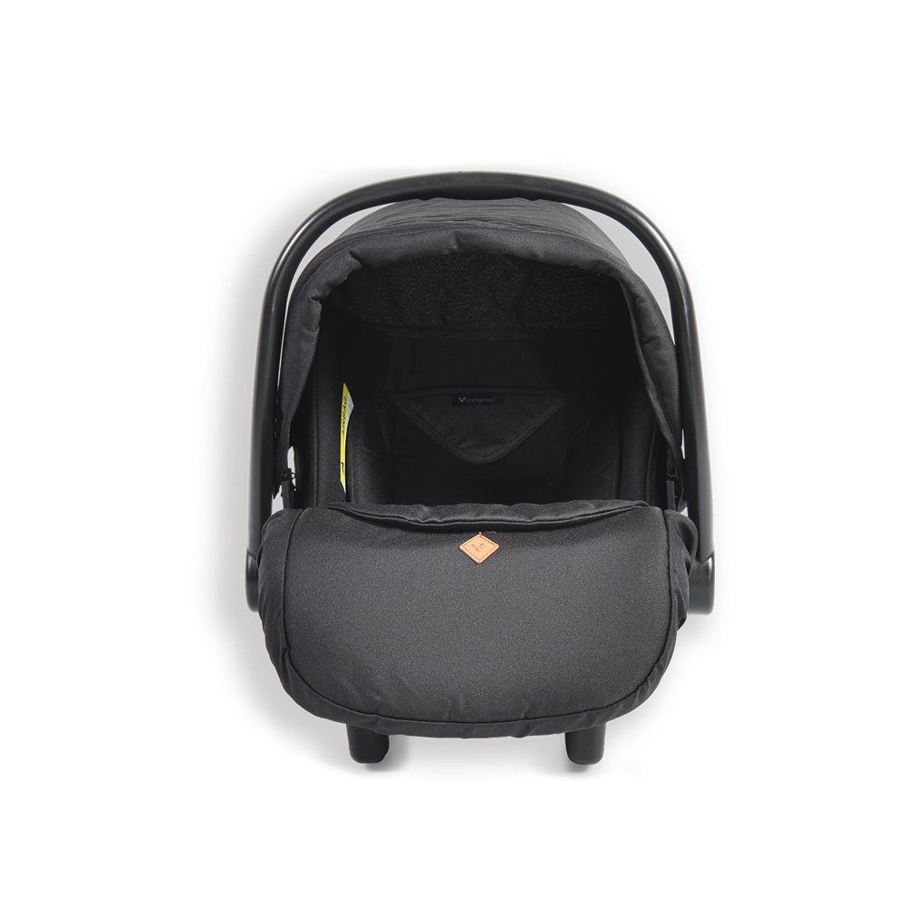 Cangaroo Babyschale Babyschale, Fußabdeckung 13 Macan, 13 kg, - kg) bis: 0+ Gruppe (0 Kindersitz schwarz Kissen