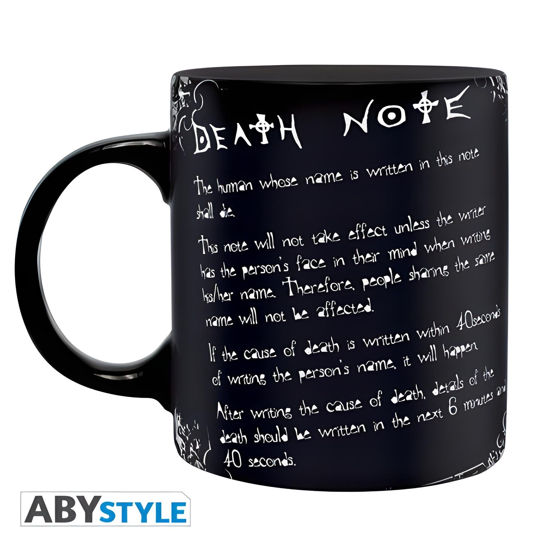 Abysse Merchandise-Figur Death Note - Tasse/Mug 320 ml "L & rules"