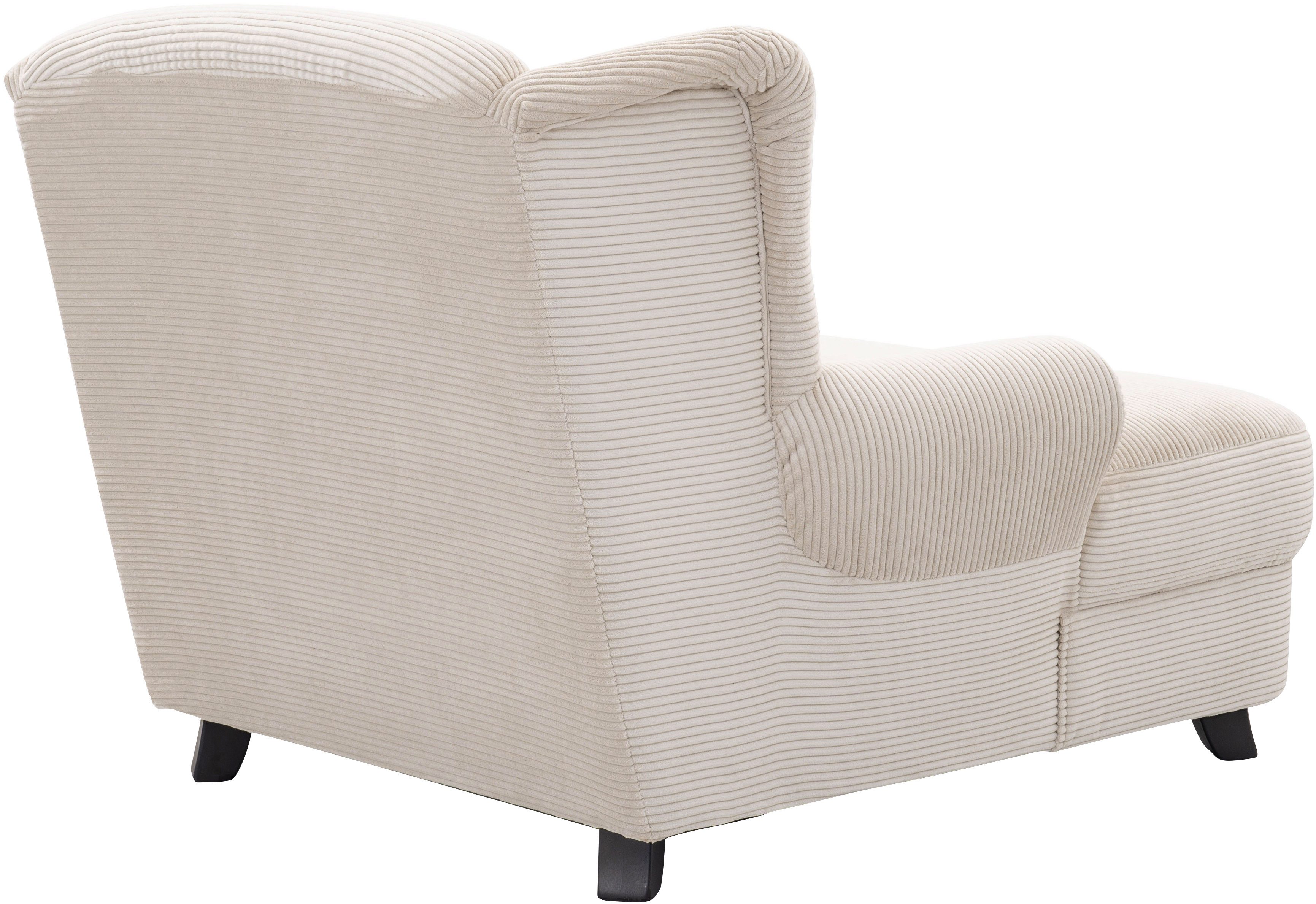 OTTO home XXL-Sessel Oase, B: 120 cm, Sitzhöhe: 50 cm - OTTO. Verlässliche Qualität., Loungesessel mit 2 Zierkissen & Massivholzfüße – Bild 5 von 5
