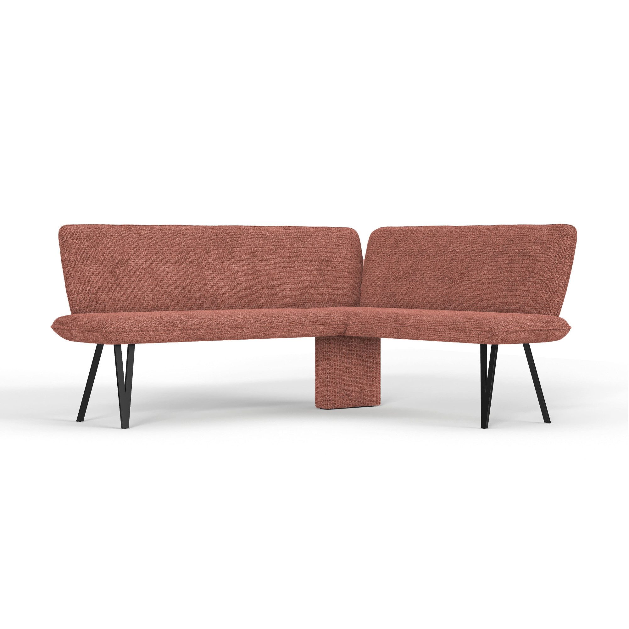 OTTO home Eckbank Mily Küchenbank, Polsterbank, Esszimmerbank, 205x164 cm, Moderne Bank und Farben, Sitzplatzanzahl: 5, Frei in Raum stellbar