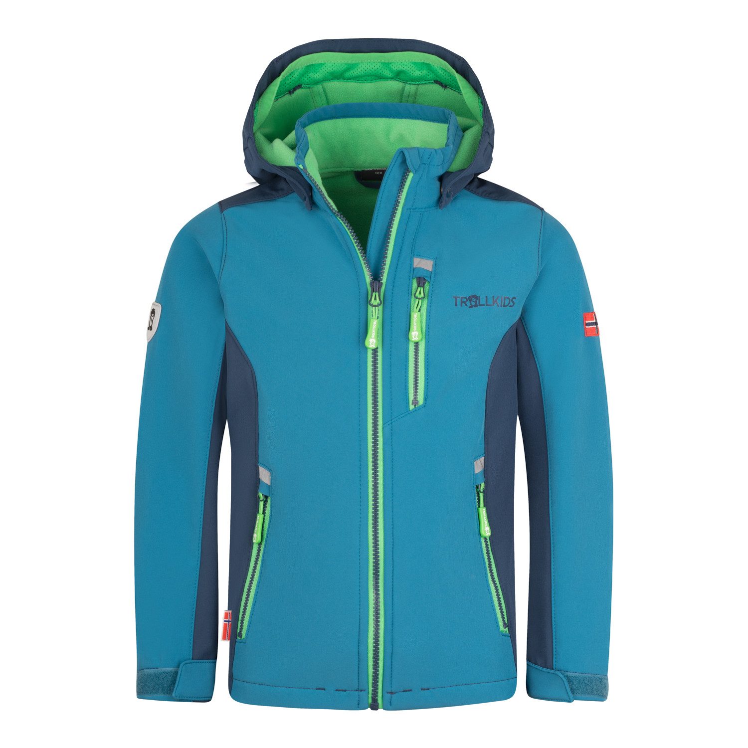 TROLLKIDS Softshelljacke Balestrand Winddicht