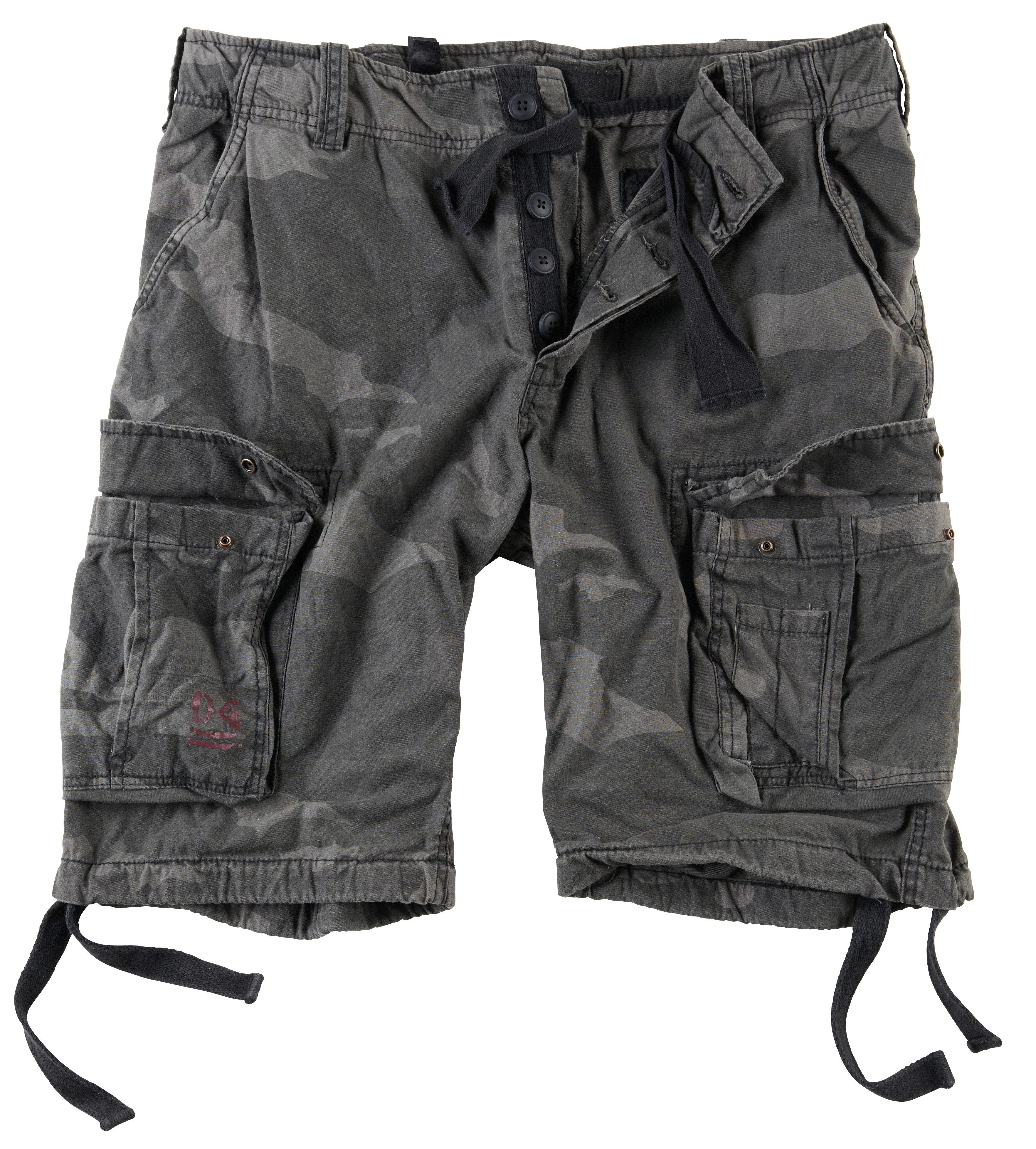 SURPLUS Cargoshorts AIRBORNE Vintage Cargoshort blackcamo günstig online kaufen