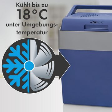 CLATRONIC Elektrische Kühlbox KB 3714.1, Auto und Camping, 28L, 12V und 230V Anschluss