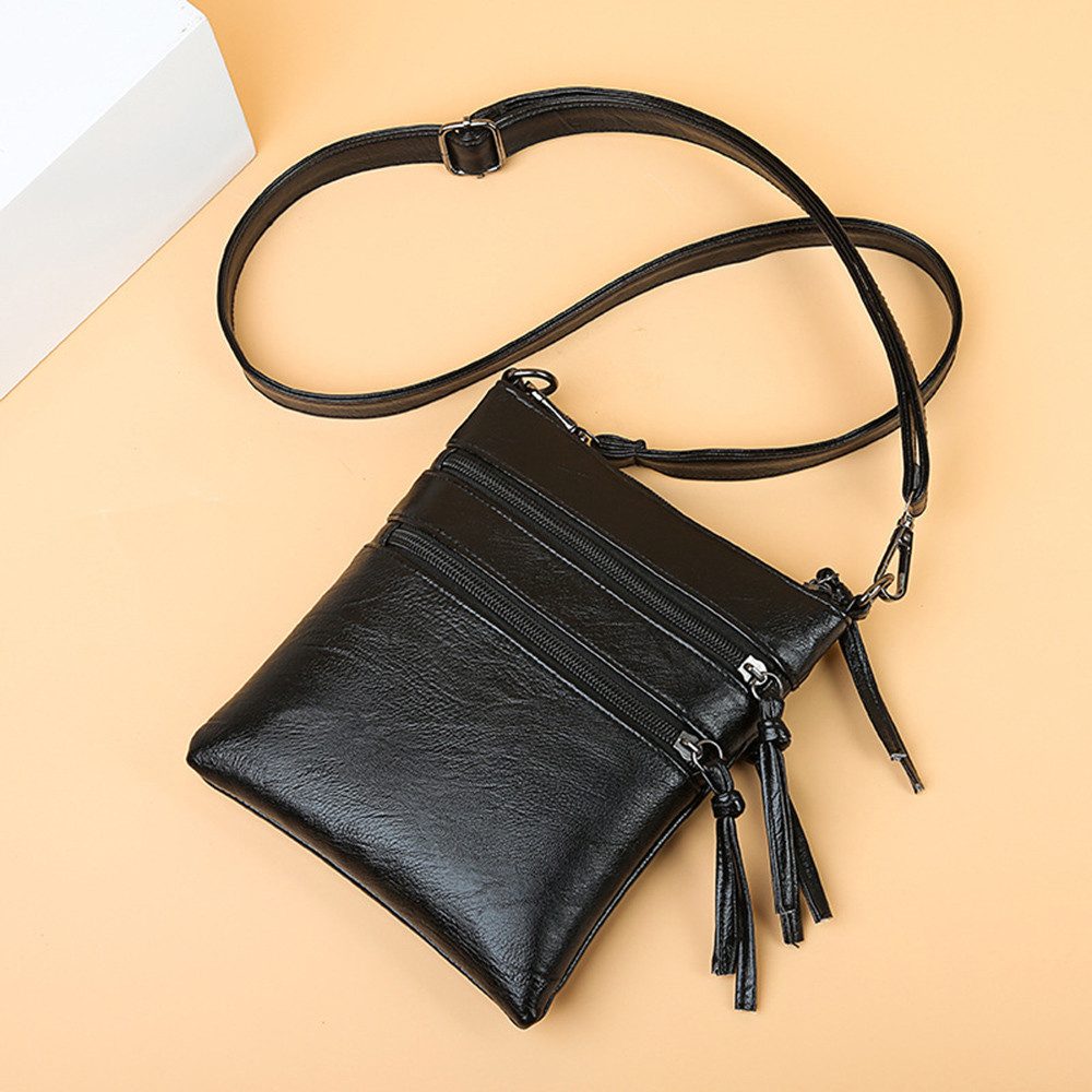 Coonoor Umhängetasche Damen Schultertasche (Weihnachts- und Neujahrsgeschenk für Familie und Freunde), als Umhängetasche, Handtasche, Bodybag tragbar