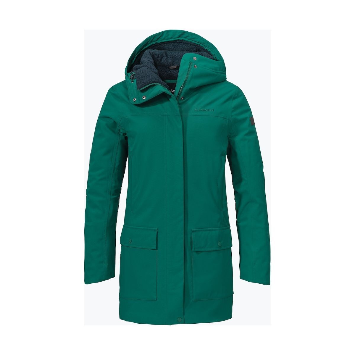 Schöffel Outdoorjacke Ins. Parka Rotterdam Women Urbaner Winterparka für kalte nasse Tage