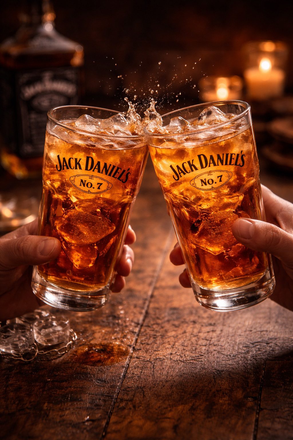 Jack Daniels Gläser-Set Jack Daniel’s Old No. 7 Longdrink Gläser 6er Set – 2 cl & 4 cl g