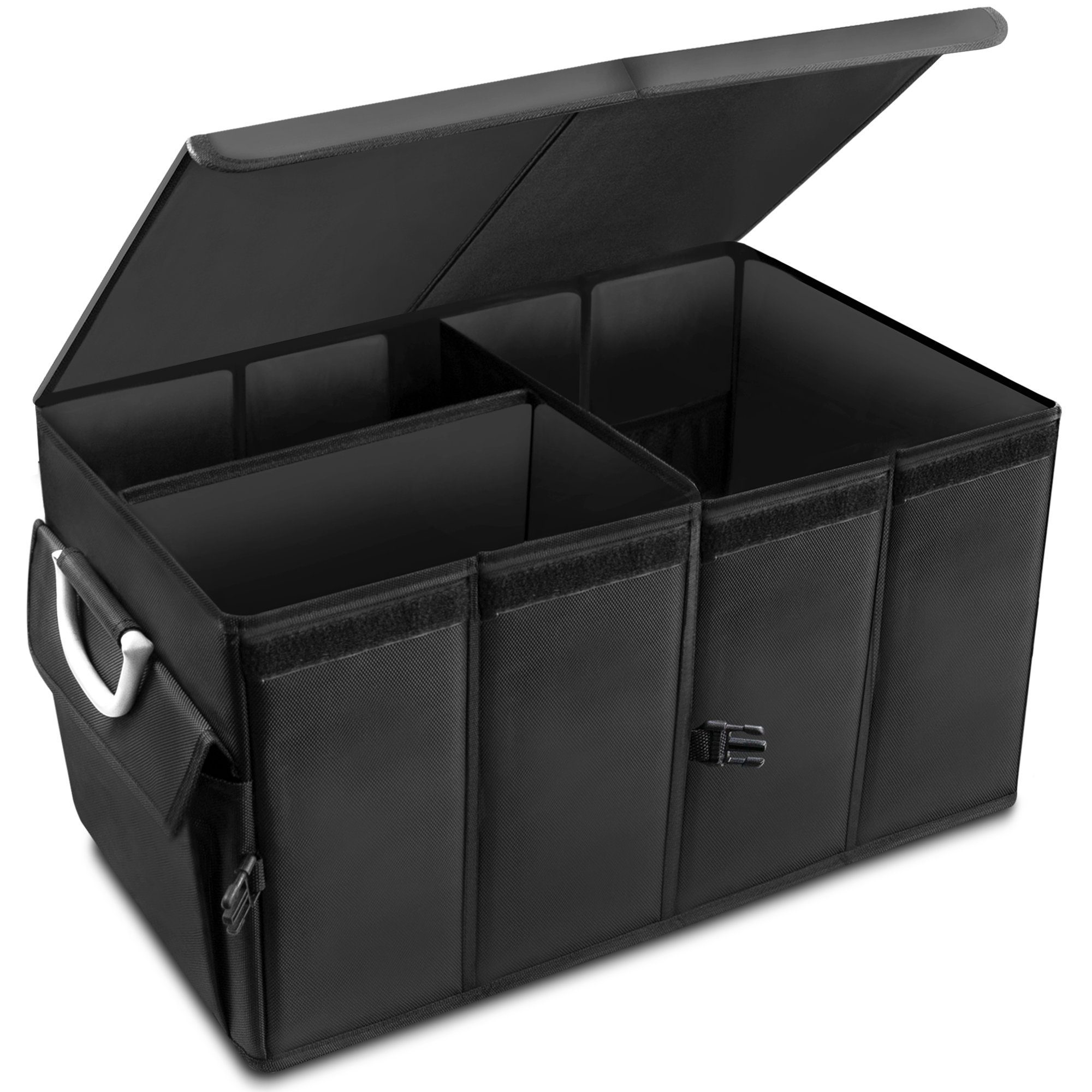 oasser Kofferraumtasche Kofferraum Organizer mit Deckel Autobox