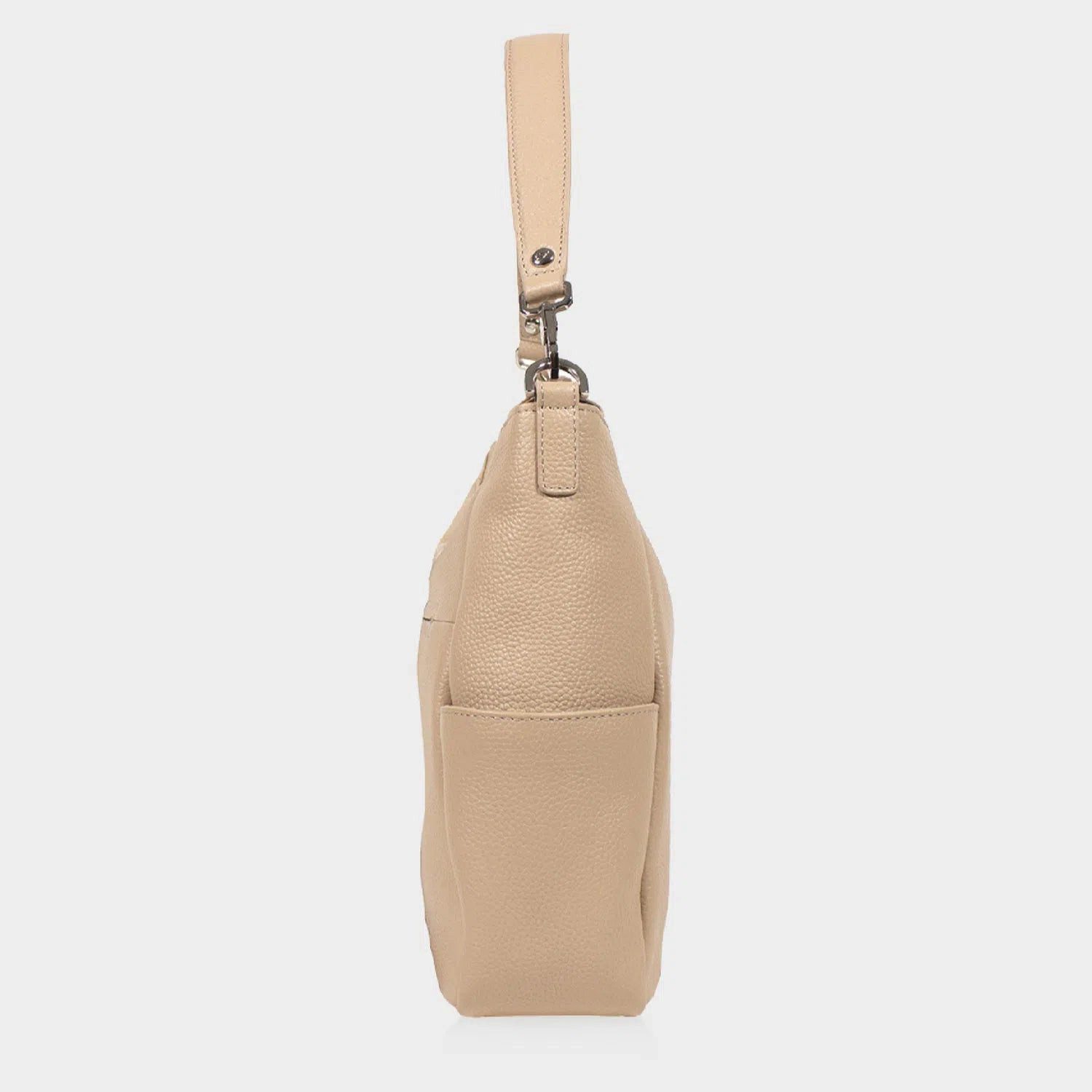 Braun Büffel Handtasche HANNA Hobo Bag beige